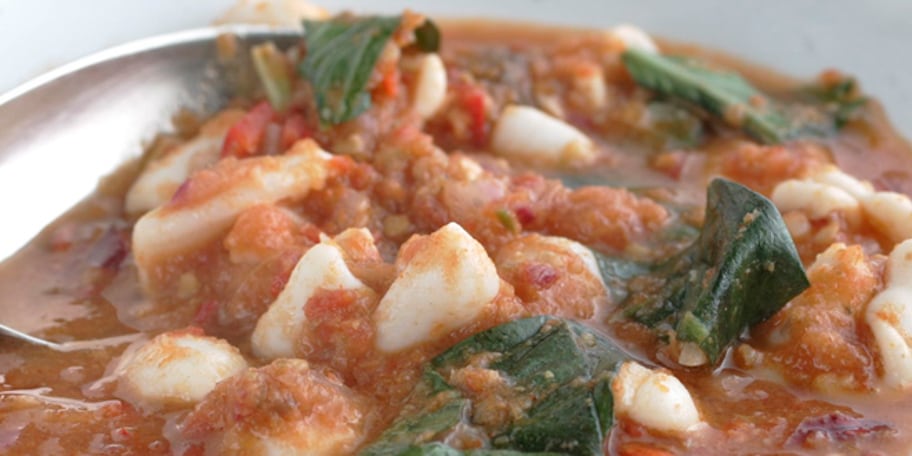 Calamars à la mauricienne