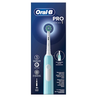 Oral-B | Tandenborstel | Pro1 | Blauw | Cross action 