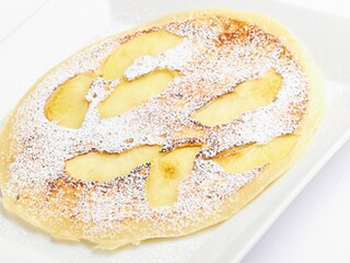 Petites crêpes aux pommes