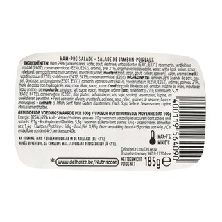 Delhaize | Salade | Jambon-Poireaux 