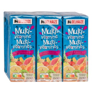 Delhaize | Jus | Multivitamines 6 x 20 cl