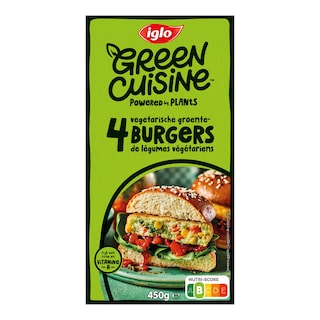 4 Groenteburgers