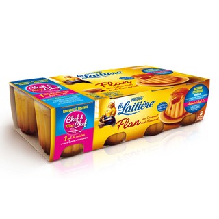 La Laitière | Flan au caramel | 6+2 gratuits 