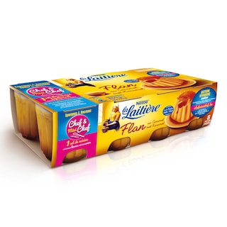 La Laitière | Flan au caramel | 6+2 gratuits 