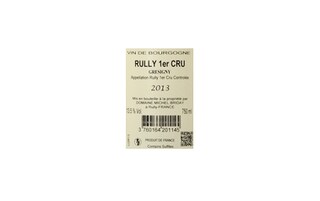 France - Frankrijk | Bourgogne - Côte Chalonnaise | Rully 1er Cru Gresigny 13 Wit 