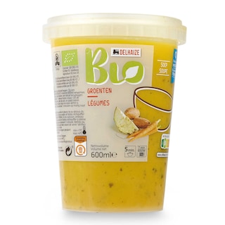 Delhaize | Bio | Soupe | Légumes | Bio 