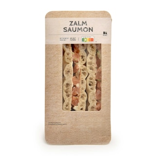 Delhaize | Driehoek zalm 