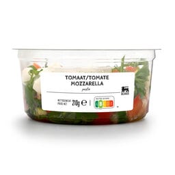 Delhaize | Salade | Klein | Tomaat | Mozzarel | Pesto 