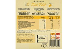 Delhaize | Twists | Mini | Beurre-Fromage 75 gr