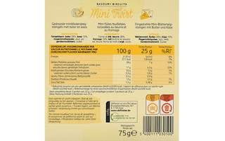 Delhaize | Twists | Mini | Beurre-Fromage 