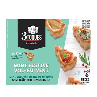 3 Toques | Mini | Sapin | Noel | Bouchées 