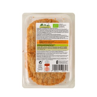 Delhaize | Bio | Cordon bleu | Volaille | Bio 200 gr