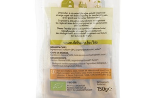 Delhaize | Bio | Chips | Banaan | Bio | Zonder gluten | Zonder lactose 