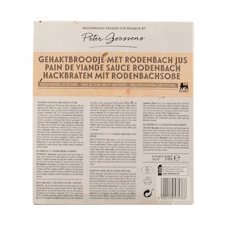 Delhaize | Peter Goossens | Gehaktbroodje rodenbach 