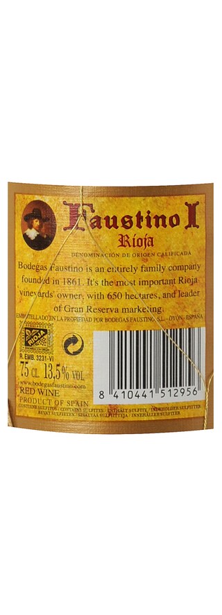 ESPANA - RIOJA | Rioja | Faustino I Gran Reserva 2001 