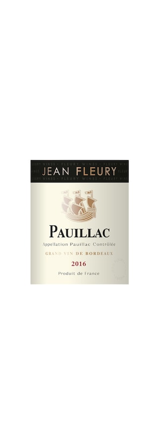 France - Frankrijk | Bordeaux - Pauillac AOC | Pauillac J.F. 16 Rood 