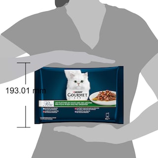 Gourmet | Perle | Aliment Chat | Adulte | Filettines | Légumes 