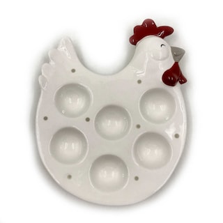 Delhaize | Assiette à oeufs | Poule 