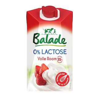 0% Lactose |Crème entière 35% M.G. | Eco