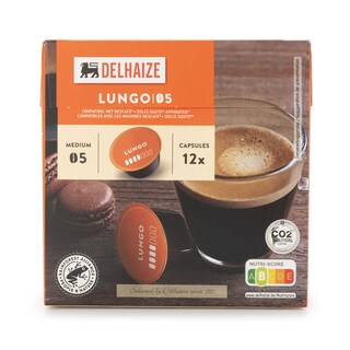 Delhaize | Café | Lungo 05 | Dolce Gusto capsules 84 gr