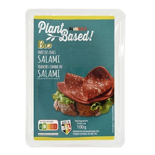 Delhaize | Plant-Based | Vegetarische sneetjes | Gekruid | Bio 