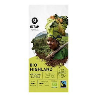 Oxfam | Café | Highland | Bio | Moulu | Fairtrade 250 gr