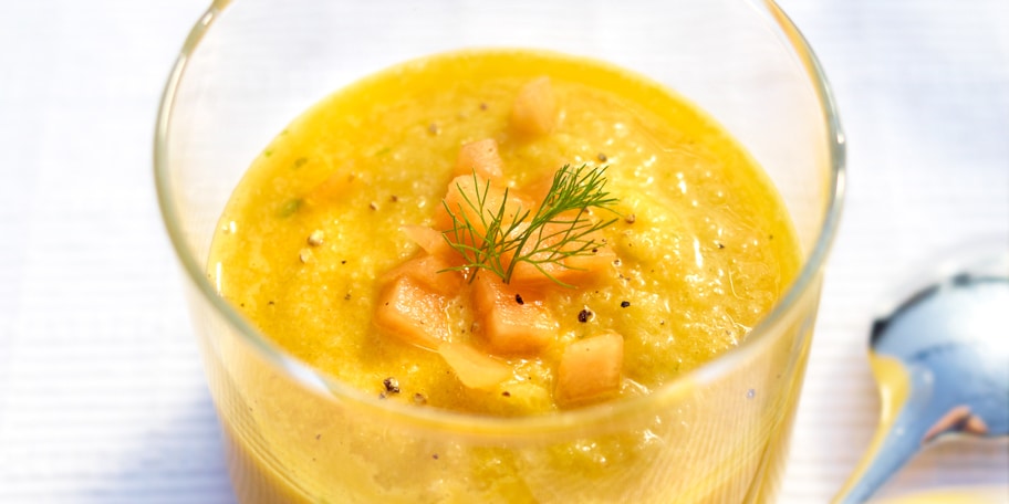 Gaspacho de melon et de fenouil