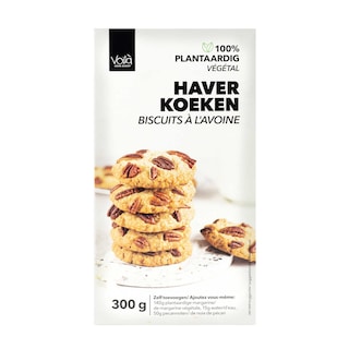 Voilà | Koekjes | Haver | Pecan | Vegan 