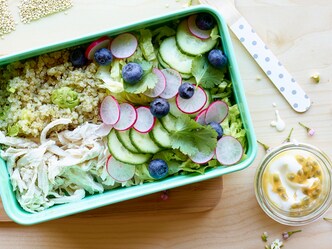 Bento box salade de quinoa