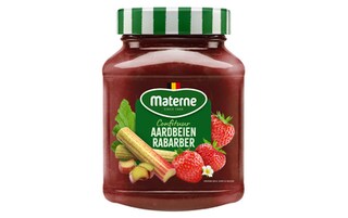 Materne | Confituur | Aardbeien-Rabarber 