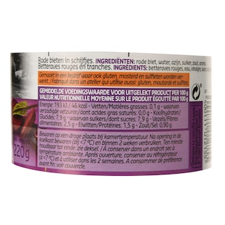 Delhaize | Bieten | Rood | Schijven 