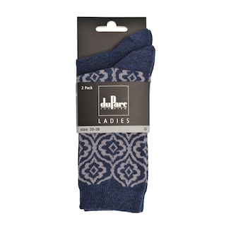 duParc | Chaussettes dames | navy | vintage | 39/42 