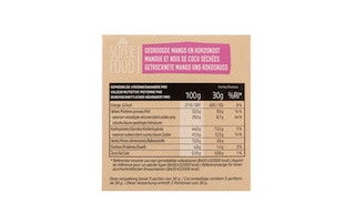 Delhaize | Mix Gedroogde Mango en Kokosnoot | Superfood 