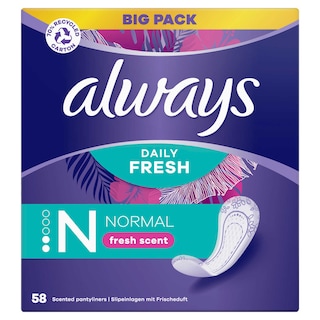 Always | Daily | Inlegkruisjes | Normal Deo 
