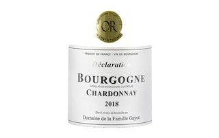 France -- Frankijk | Bourgogne | Domaine Gayot | Bourgogne | Chateau | 75cl | 2018 | Blanc 