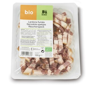 Delhaize | Bio | Gerookte spekjes | Bio 