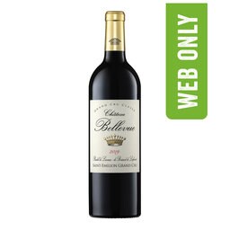 France - Frankrijk | Bordeaux Saint-Emilion | Château Bellevue Grand Cru | Caisse en Bois | 2019 | Rouge 75 cl