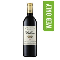 France - Frankrijk | Bordeaux Saint-Emilion | Château Bellevue Grand Cru | Houten Kist | 2019 | Rood 
