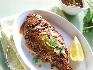 Dorade met chermoula