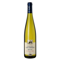FR ALSACE INGERSHEIM | ALSACE | Domaine Schlumberger Muscat 2014 Wit 