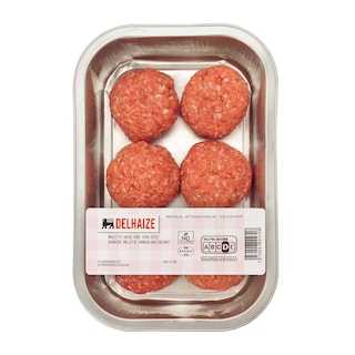 Delhaize | Boulette haché porc et veau epicé 