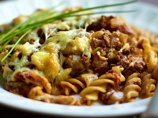 Witloofgratin met Quorngehakt en tomaten