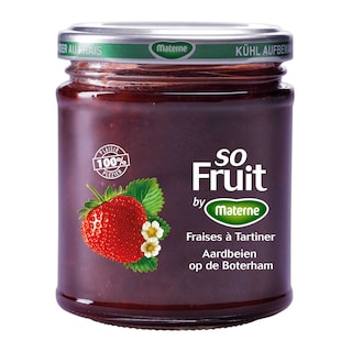 Materne | So Fruit | Confiture | Fraise | 2e 1/2 prix 