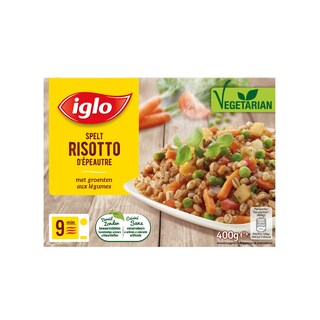 Iglo | Risotto de ble depeaut legum 