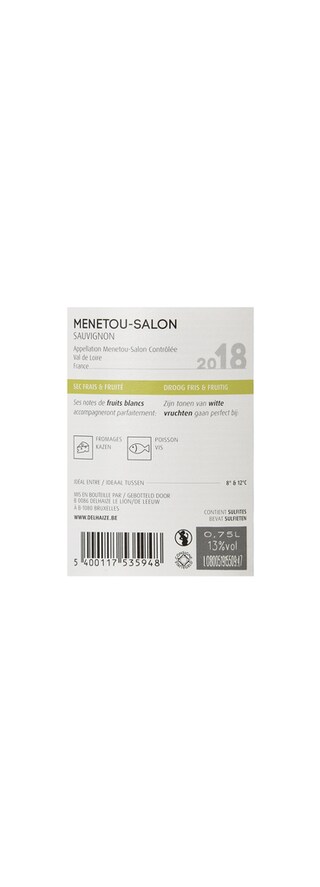 France - Frankrijk | Loire - Menetou Salon | Menetou Salon 18 Blanc 