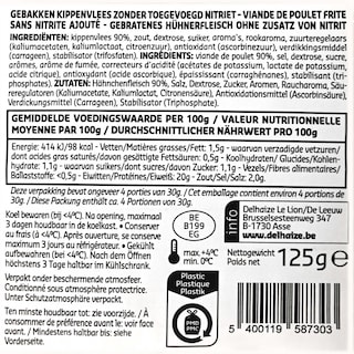 Delhaize | Kipfilet | Zonder Nitriet 