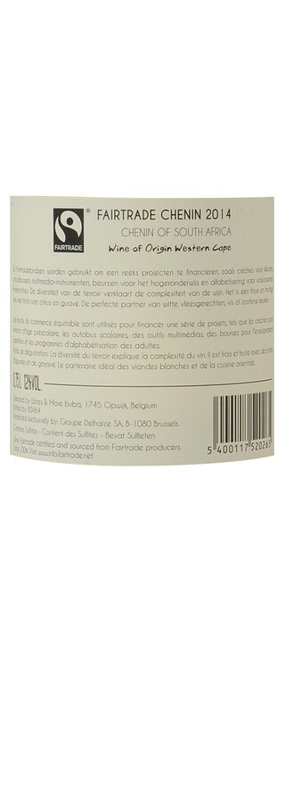 Afrique du Sud - Zuid-Afrika | Western Cape | People's Wine Chenin Blanc | Fairtrade 