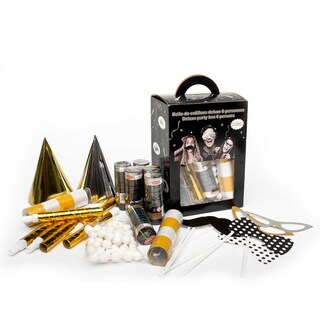 Goodmark | Party Box Deluxe | Gold/Silver | 6 personen 