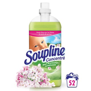 Soupline | Wasverzachter | Geconcentreerd | Meiklokjes Boeket | 1,3L | 52DS 