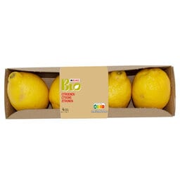 Citrons 4 pieces | Bio